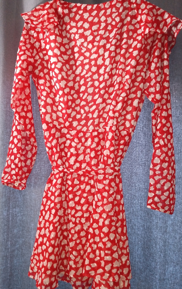 NWT Free People Frenchie Wrap Minidress - Picture 3 of 4